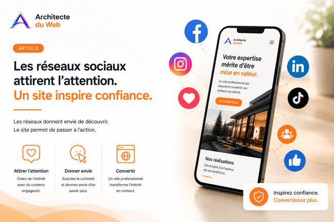 Les réseaux sociaux attirent l'attention