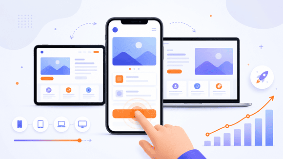 Un site responsive qui s'adapte au mobile