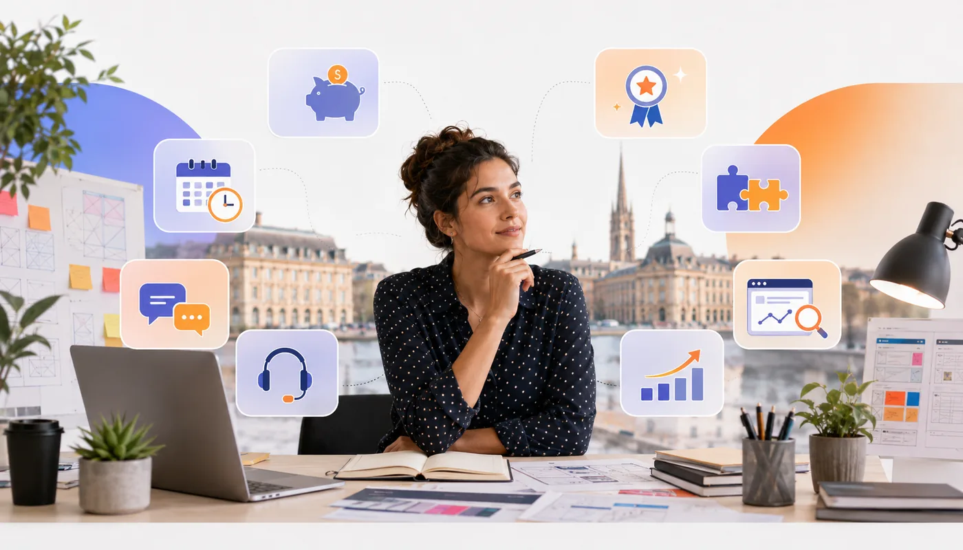 Huit critères pour choisir une agence web ou un freelance à Bordeaux