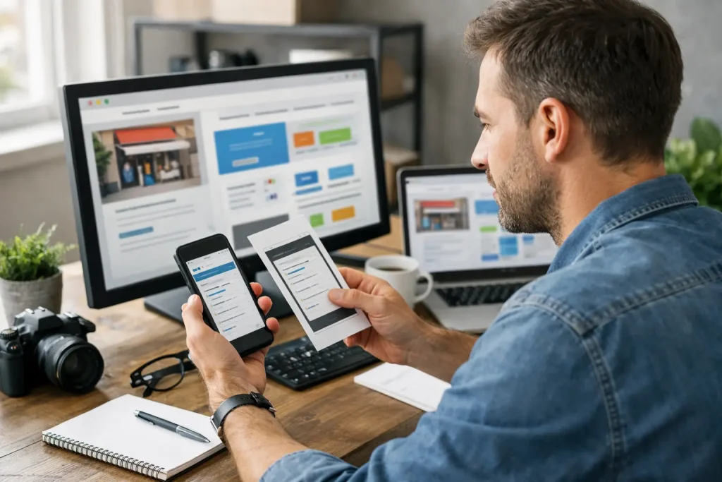 quelle catégorie choisir sur Google Business Profile — Cohérence entre la catégorie Google Business Profile et le site internet