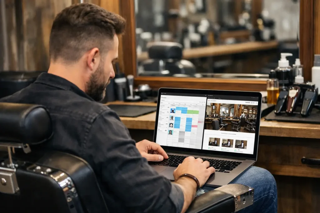 Planity ou site internet pour organiser la présence en ligne d’un barber shop