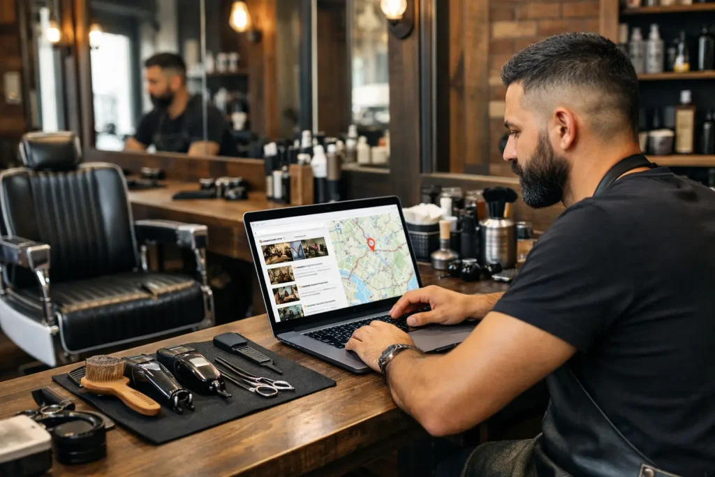 référencer un barber shop sur Google à Cenon — Site local et référencement Google d’un barber shop à Cenon