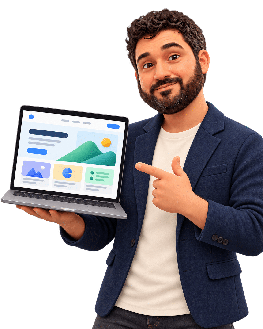Jérôme vous aide à préparer votre prochaine création de site internet